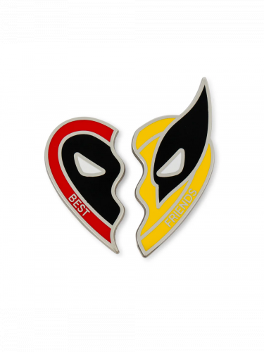 Anstecknadel Deadpool - Deadpool & Wolverine Best Friends