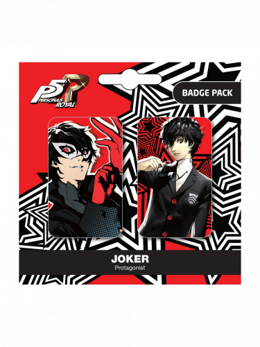 Anstecknadel Persona 5 - Joker (2 Stck)