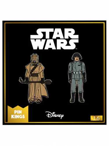 Anstecker Star Wars - Tusken Raider & Imperial Death Star Technician (Pin Kings)