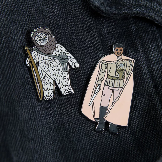 Star Wars Abzeichen - Warok & Lando Calrissian (General Pilot) (Pin Kings)