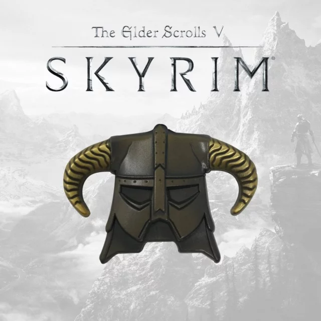 Abzeichen The Elder Scrolls V: Skyrim - Dragonborn Helmet (limitierte Auflage)