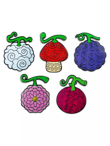 Ansteckerset One Piece - Devil Fruit Pin Set (Youtooz)