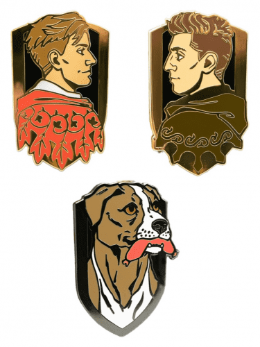 Vorteilsset mit Ansteckpins Kingdom Come: Deliverance II - Heinrich, Hans Capon, Mutt