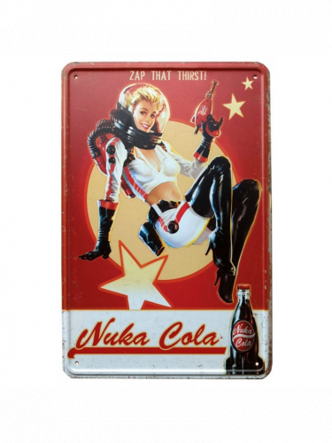 Metallschild Fallout - Nuka Cola Girl - Xzone.de