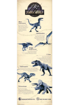 Poster für die Tür Jurassic World - Species