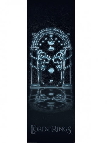 Poster für die Tür Lord of the Rings - Doors of Durin