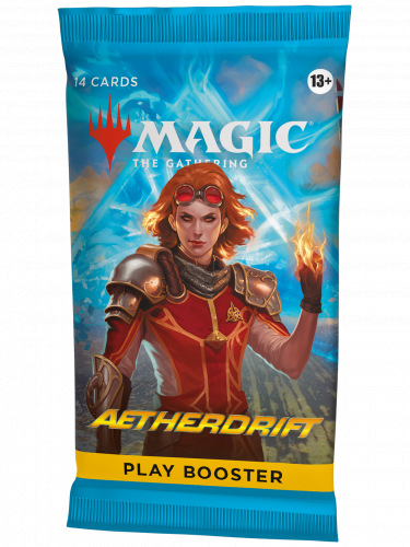 Kartenspiel Magic: The Gathering Aetherdrift - Play Booster (14 Karten) (ENGLISCHE VERSION)