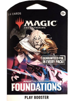 Kartenspiel Magic: The Gathering Foundations - Sleeved Play Booster (14 Karten)