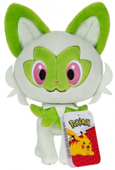 Plüschtier Pokemon - Sprigatito (20 cm)