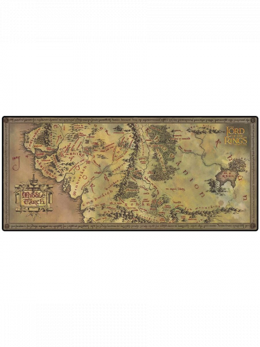 Mauspad Lord of the Rings - Map (Pyramid)