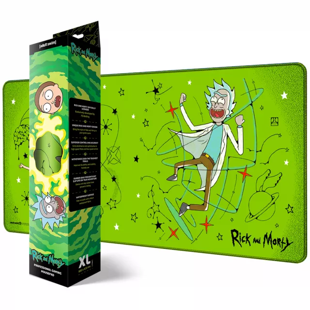 Mauspad Rick and Morty - Dimension C-137 XL - Rick & Morty