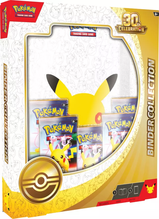 Kartenspiel Pokémon TCG: 30th Celebration - Binder Collection (ENGLISCHE VERSION) - TCG Sammelkartenspiel