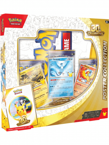 Kartenspiel Pokémon TCG: 30th Celebration - Poster Collection (ENGLISCHE VERSION)