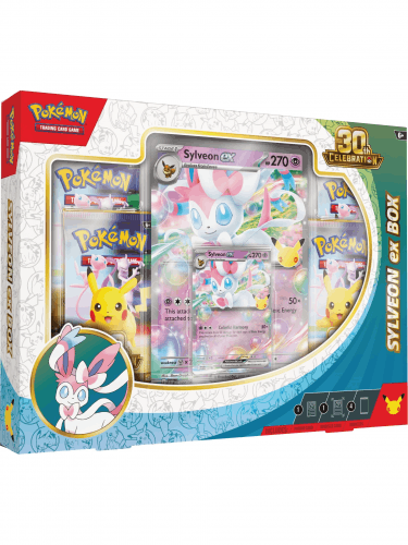 Kartenspiel Pokémon TCG: 30th Celebration - Sylveon ex Box (ENGLISCHE VERSION)
