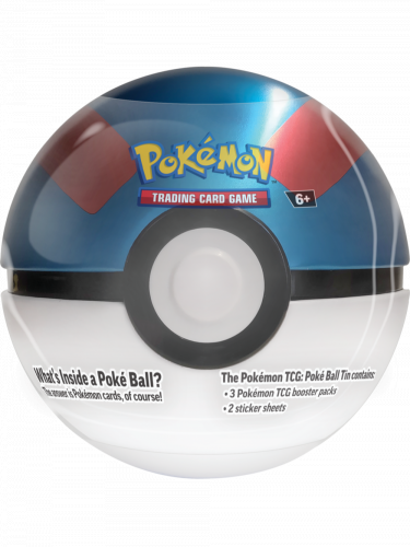 Kartenspiel Pokémon TCG - Poké Ball Tin (Great Ball) (ENGLISCHE VERSION)