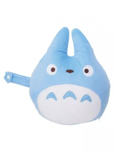 Reisenackenkissen Ghibli - Blue Totoro (mit Kapuze)
