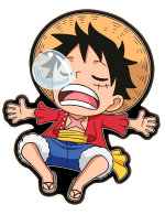 Kissen One Piece - Monkey D. Luffy 3D
