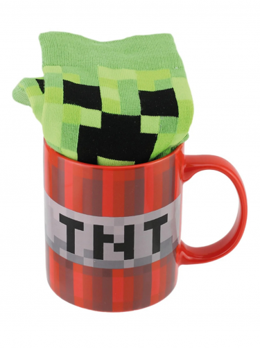 Geschenkset Minecraft - Becher und Socken
