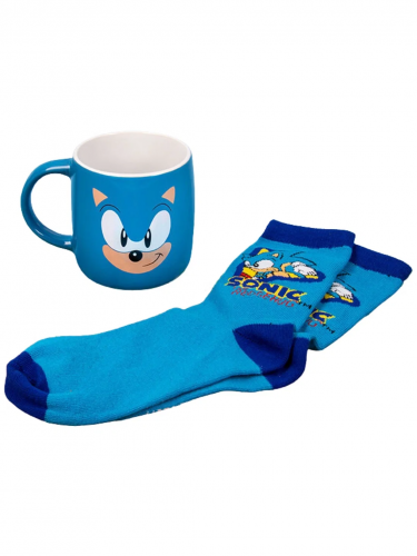 Geschenkset Sonic - Tasse und Socken