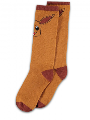 Socken dámské Pokemon - Eevee (Kniestrümpfe)