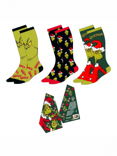 Socken Grinch - Set (3 Paar)