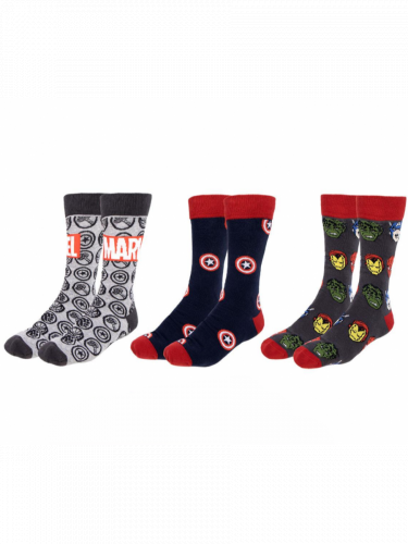 Socken Marvel - Sada (3 Paar)