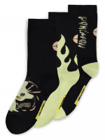 Socken Pokémon - Mimikyu 3 Paar (leuchten im Dunkeln)