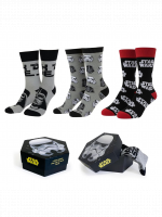 Socken Star Wars - Dark Side (Größe 38/45) (3 Paar)