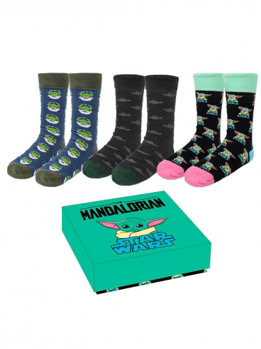 Socken Star Wars: The Mandalorian - The Child (3 Paare 40-46)