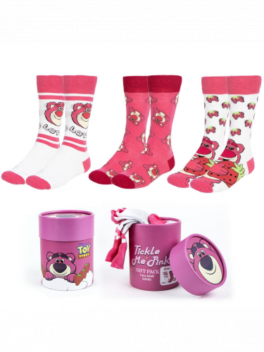 Socken Toy Story - Tickle Me Pink (3 Paare)