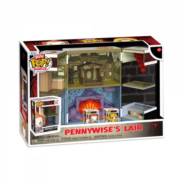 Display na figurky Funko Bitty POP! - Pennywise’s Lair ( +2+ figurky)