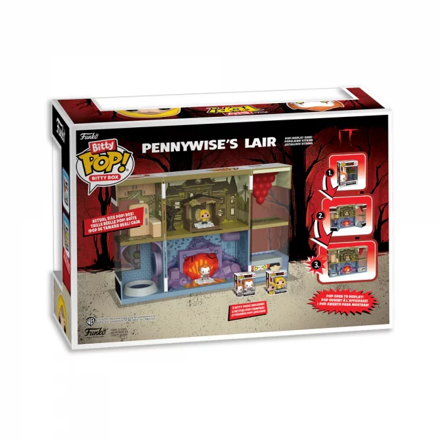 Display na figurky Funko Bitty POP! - Pennywise’s Lair ( +2+ figurky)