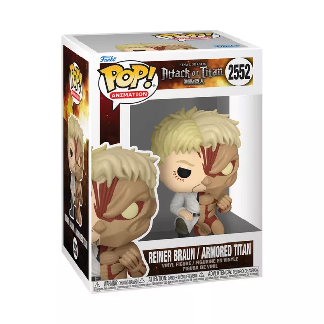 Figur Attack On Titan - Reiner Braun & Armored Titan Split (Funko POP! Animation 2552) - Anime