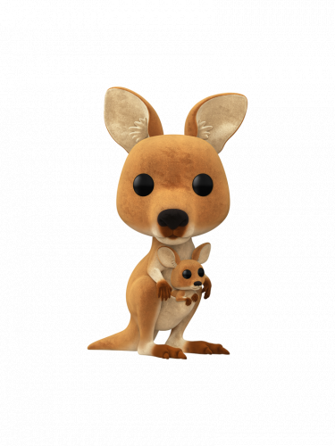 Figur Australian Animals - Kangaroo (Funko POP! Flocked 112)