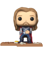 Figur Avengers - Victory Shawarma Thor Deluxe (Funko POP! Marvel 760) (beschädigte Verpackung)