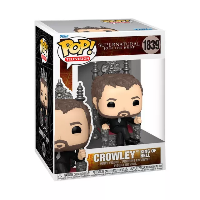 Figur Supernatural: Join the Hunt - Crowley King of Hell (Funko POP! Television 1839)