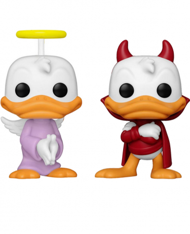 Figur Disney - Donald's Shoulder Angel & Devil 2-Pack Special Edition (Funko POP! Disney)