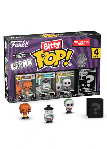 Figur Disney - The Nightmare Before Christmas Pumpkin King 4-pack (Funko Bitty POP)