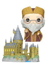 Figur Harry Potter - Albus Dumbledore with Hogwarts (Funko POP! Town 27) (beschädigte Verpackung)