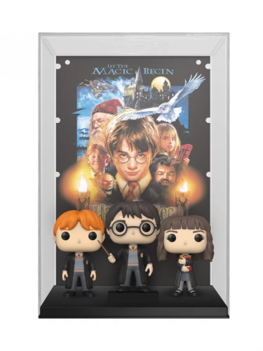 Figur Harry Potter - Harry with Ron and Hermiona (Funko POP! Movie Posters 14)