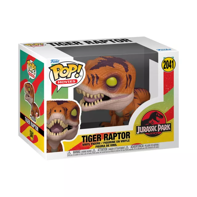 Figur Jurassic Park - Tiger Raptor (Funko POP! Movies 2041)