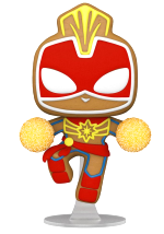Figur Marvel - Gingerbread Captain Marvel (Funko POP! Marvel 936)