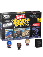 Figur Marvel - Infinity Saga Captain America 4-pack (Funko Bitty POP)