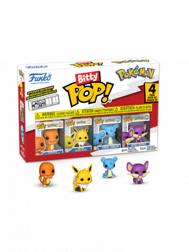 Figur Pokémon - Charmander 4-pack (Funko Bitty POP)