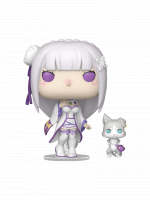 Figur Re: Zero - Starting Life in Another World - Emilia with Puck (Funko POP! Animation 2112)