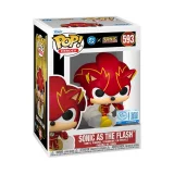 Figur Sonic the Hedgehog - Silver as The Flash (Funko POP! Heroes 593)