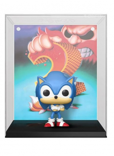 Figur Sonic The Hedgehog - Sonic (Funko POP! Game Covers 01)