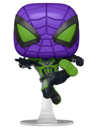 Figur Spider-Man - Miles Morales Purple Rein Suit Metallic (Funko POP! Games)