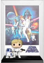 Figur Star Wars - Luke Skywalker with R2-D2 (Funko POP! Movie Posters 02)