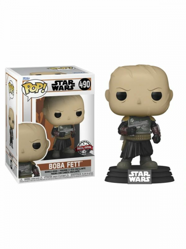 Figur Star Wars: The Mandalorian - Boba Fett (Funko POP! Star Wars 490)